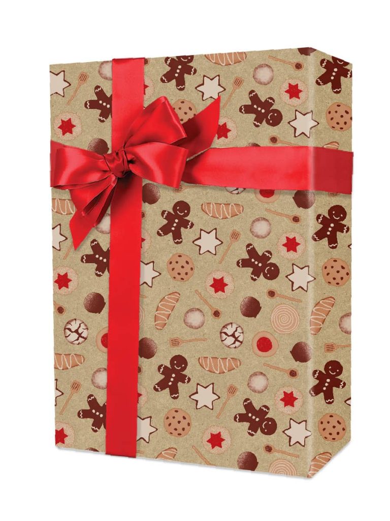 Home for Christmas Kraft Wrapping Paper (36 sq. ft.)