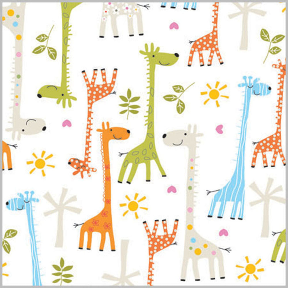 Buy Baby Boy Giraffes Wrapping Paper & Gift Tags - Pack of 2 for GBP 1.79